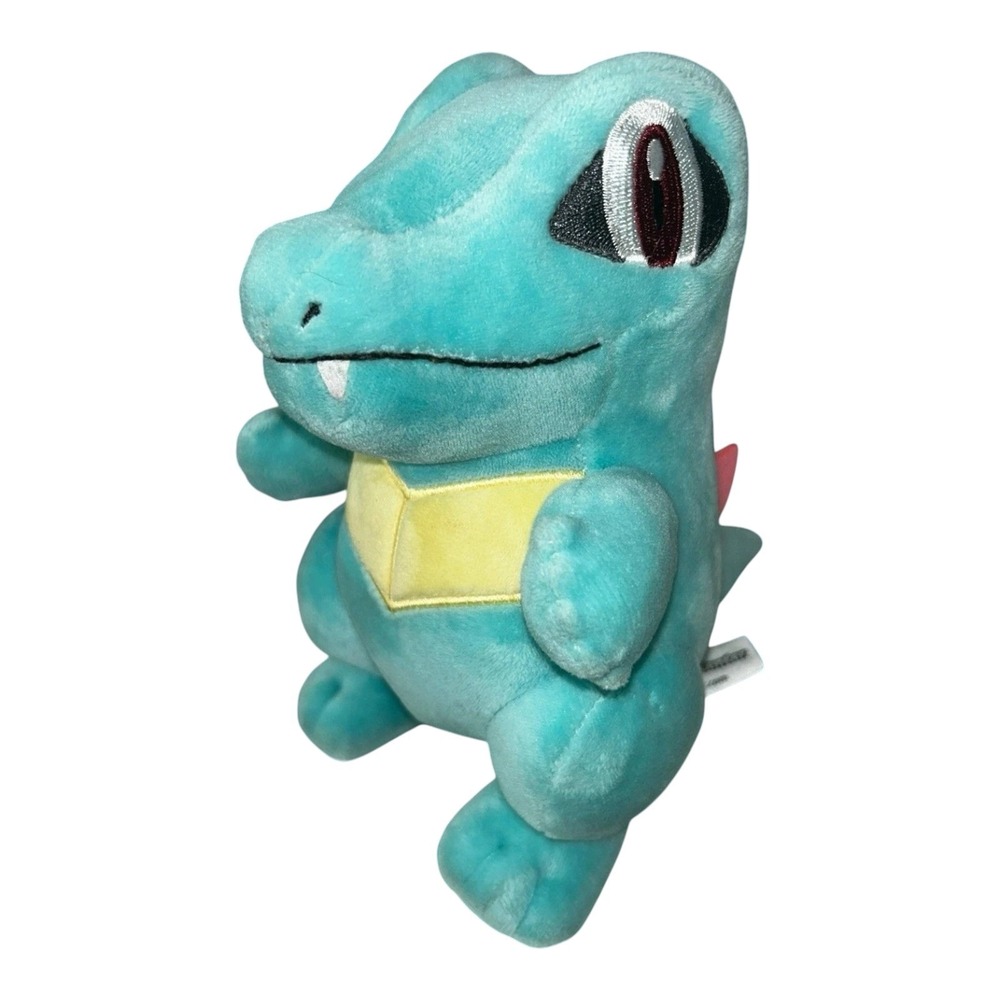 Pokemon Center Original Totodile Poke Plush 7 ¼‎ Inch